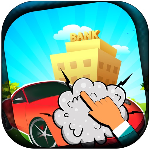 Smash Robber Car - crazy street car smashing game icon