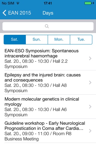 EAN 2015 screenshot 2