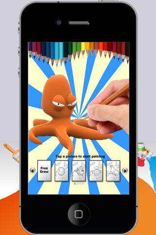 Coloring Book Sea Animals screenshot 2