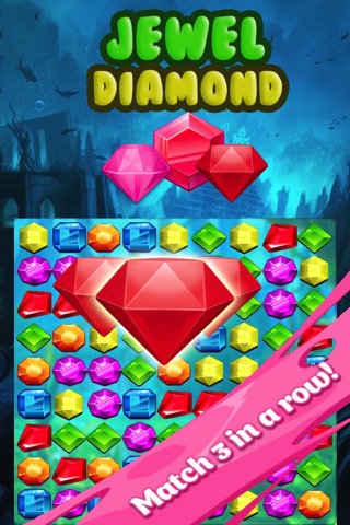 Jewel Diamonds-The Best Free Match 3 Game for kids and girls screenshot 3