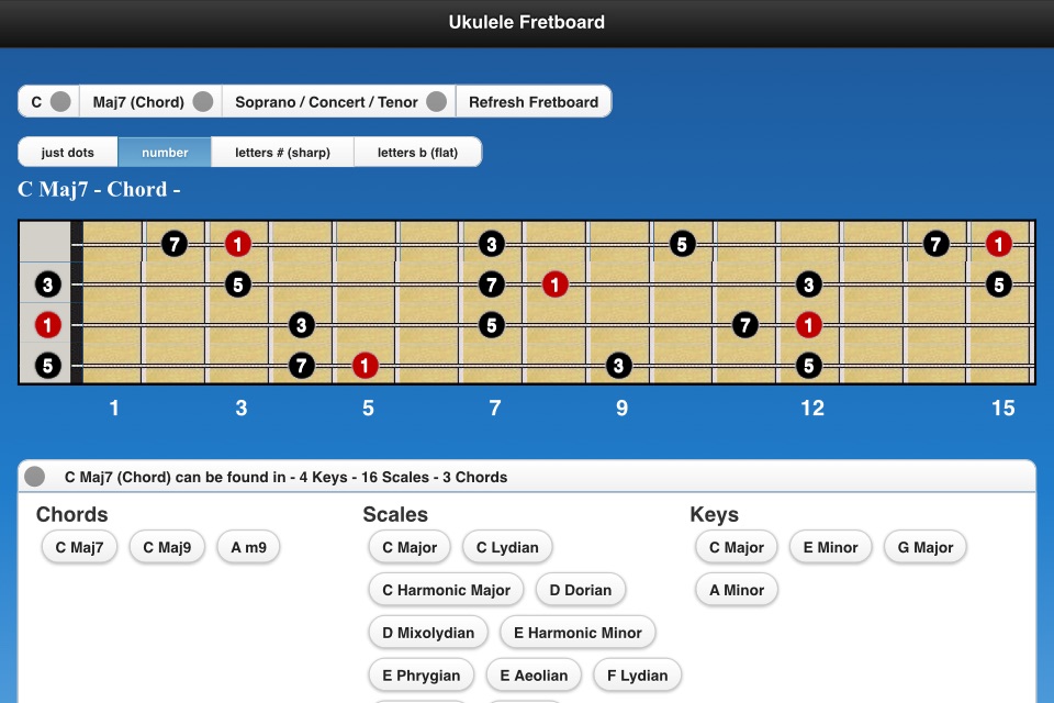 Ukulele Chords and Scales screenshot 3