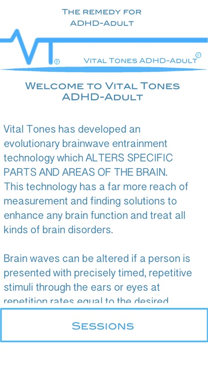 Vital Tones ADHD-Adult Pro