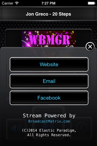 WBMGR Radio screenshot 2