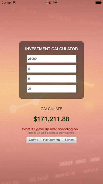 JMS Investment Calculator