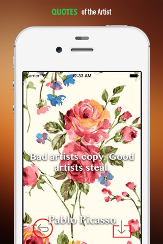 Floral Print Wallpapers HD: Personalise Quotes Backgrounds with Beautiful Patterns screenshot 4