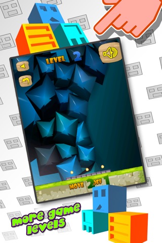 Block Geometry Cubes Swipe Pro screenshot 3