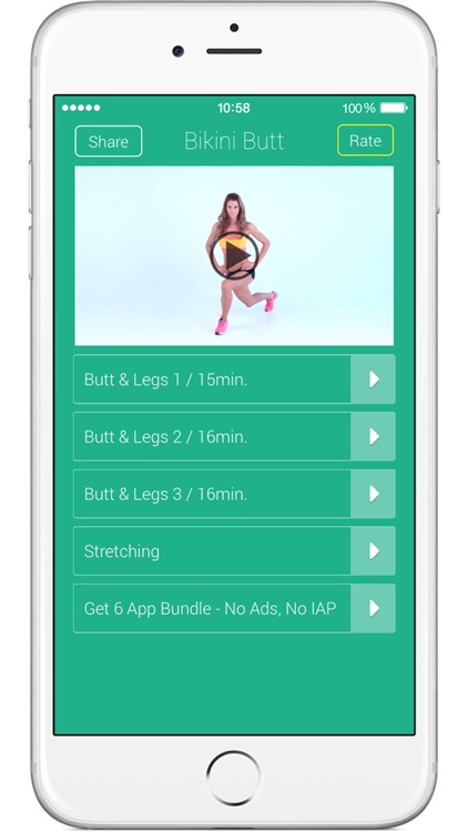 Bikini Butt – Tone Your Buttocks With Leg Lift Exercises screenshot-0