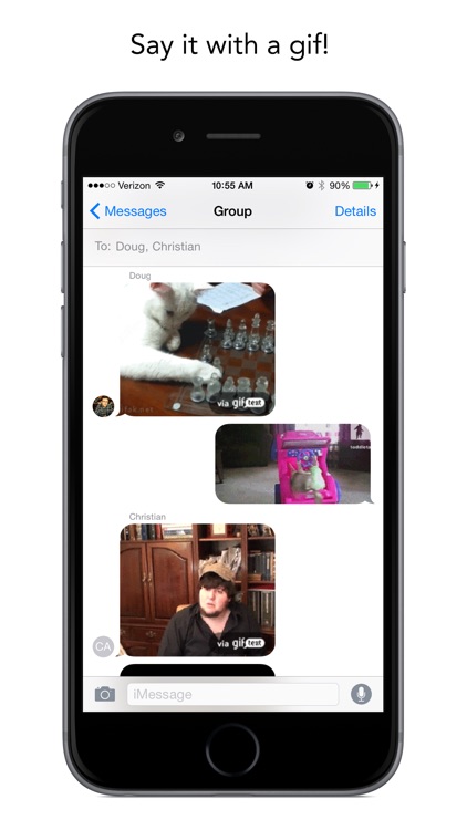 gif text : animated sms messaging and memes screenshot-4