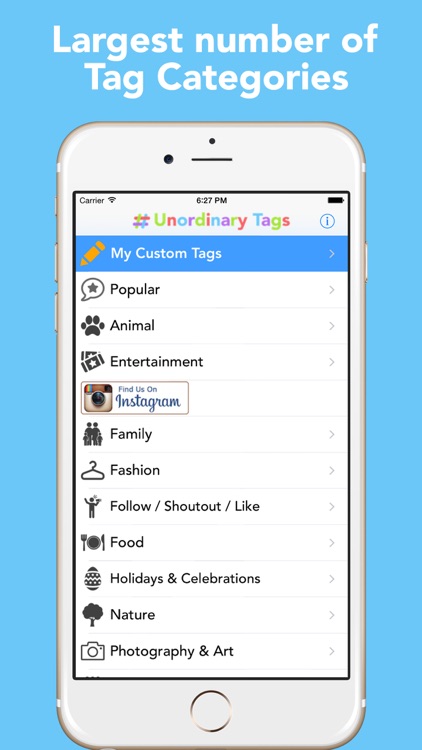 Unordinary Tags - Copy and Paste Tags for Instagram