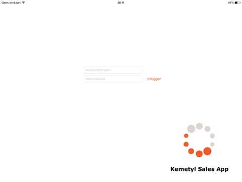 Kemetyl Sales App screenshot 2