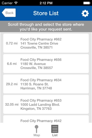 Food City Pharmacy Mobile App screenshot 2