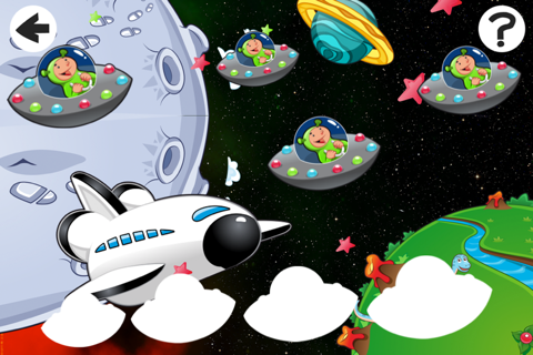 A Sort By Size Game for Children: Learn and Play with in an Outer Space screenshot 4
