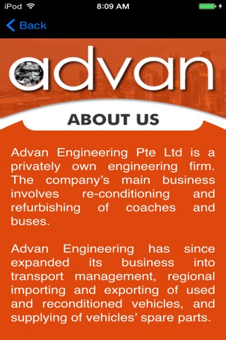 Advan Engineering Pte Ltd screenshot 3