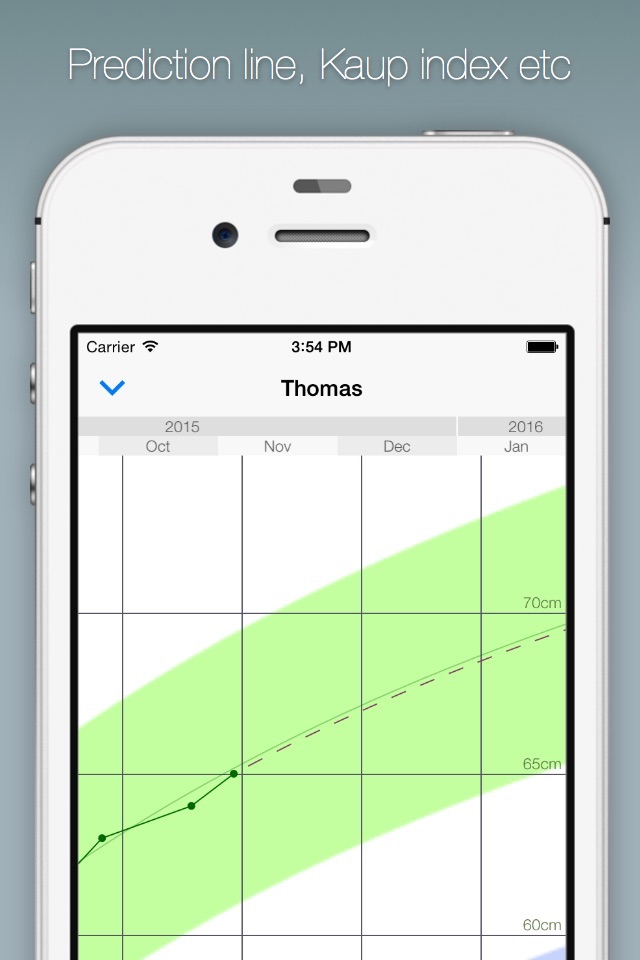 Baby Growth Chart Lite screenshot 2