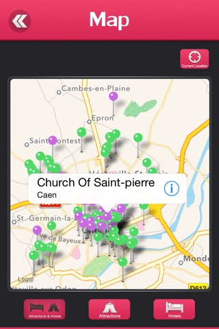 Caen Offline Travel Guide screenshot 3