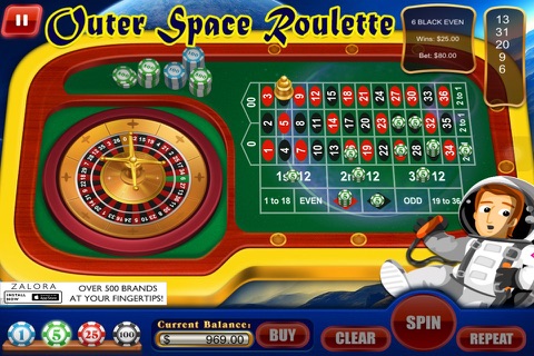 Roulette Outer Space in Machines & Wheel Game in Vegas Free screenshot 4