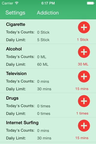 Addiction Tracker screenshot 2