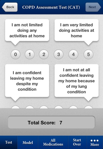 COPD Pocket Consultant Guide screenshot 2