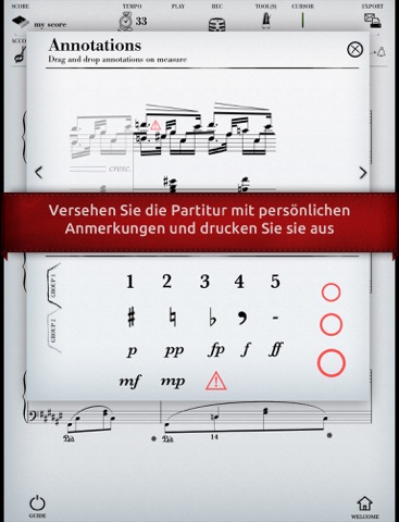 Play Chopin – Nocturne n°5 (partition interactive pour piano) screenshot 3