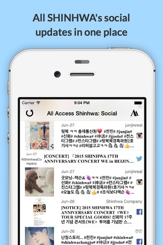 All Access: Shinhwa Edition - Music, Videos, Social, Photos, News & More! screenshot 3