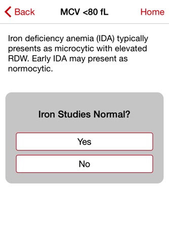 Anemia Algorithm screenshot 3