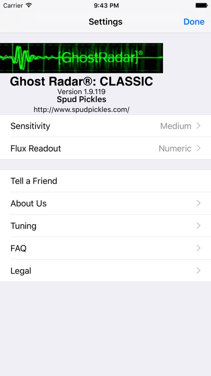 Ghost Radar®: CLASSIC
