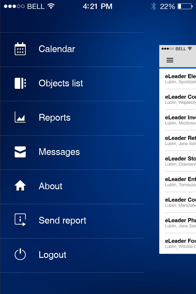 eLeader Mobile Visit screenshot 3