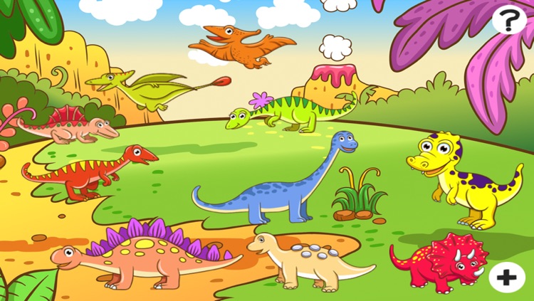 A Dinosaurs Game for Children: Learn about dinos for kindergarten and pre-school screenshot-4