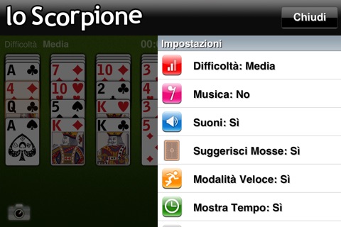 The Scorpion Solitaire screenshot 4