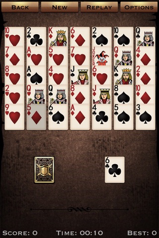 Golf Solitaire for iPhone screenshot 2