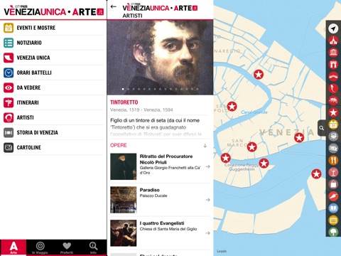 ARTE.it Venezia Unica for iPad screenshot 4