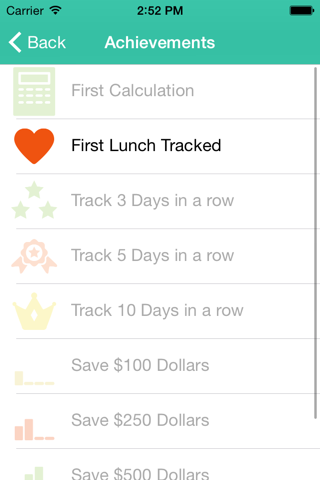 Lunch Saver - Savings Goals screenshot 4