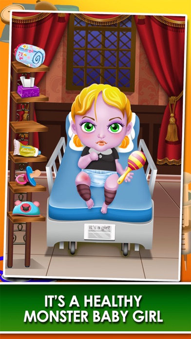 download Monster Mommy's Newborn Baby Doctor - my new girl salon & pregnancy make-up games for kids 2 apps 2