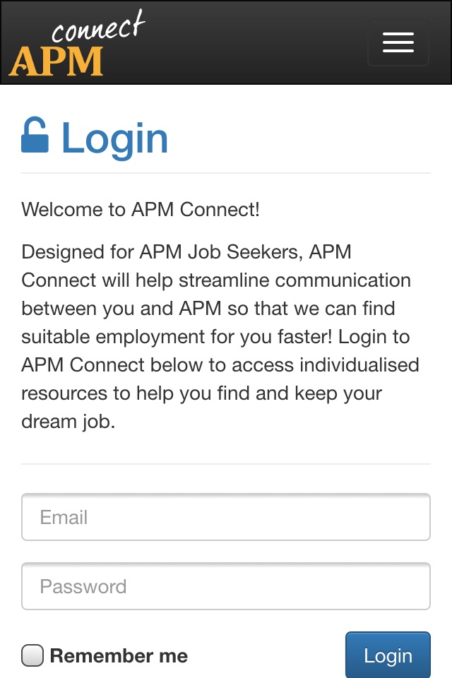 APM Connect screenshot 2