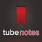 Create private video-notes on exact video positions and export them as PDF- and Text-File or share them with friends