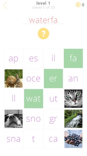 1 Clue: Words and Syllables