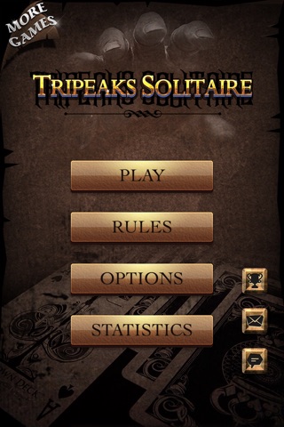 TriPeaks Solitaire for iPhone screenshot 3