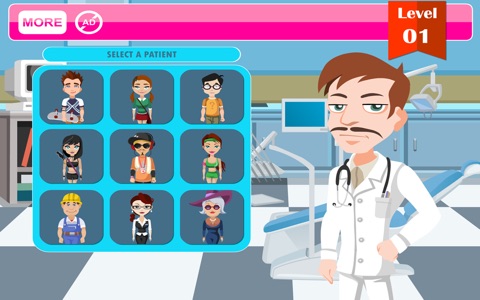 Doctor Dentist – play a dentist doctorin this hospital game for kids, and take care of your patients screenshot 4