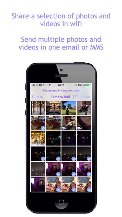 Photos In Wifi - Share the photos and videos of your camera roll in wifi screenshot-3