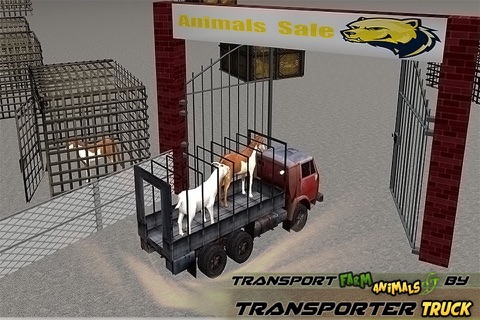 Transport Truck: Farm Animals and Cattles screenshot 4