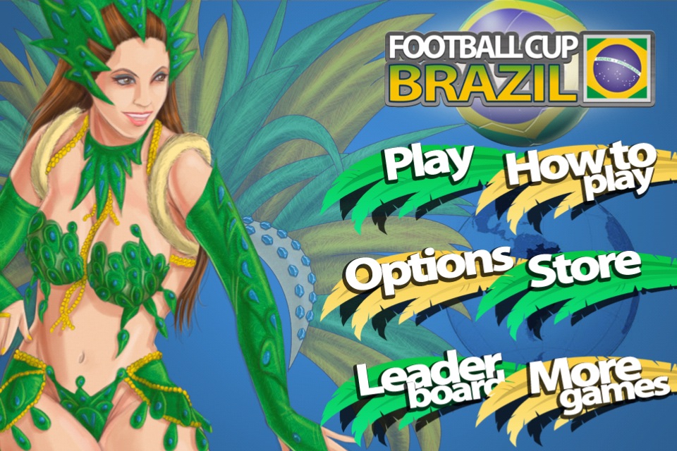 Football Cup Brazil - Soccer Game for all Ages screenshot 2