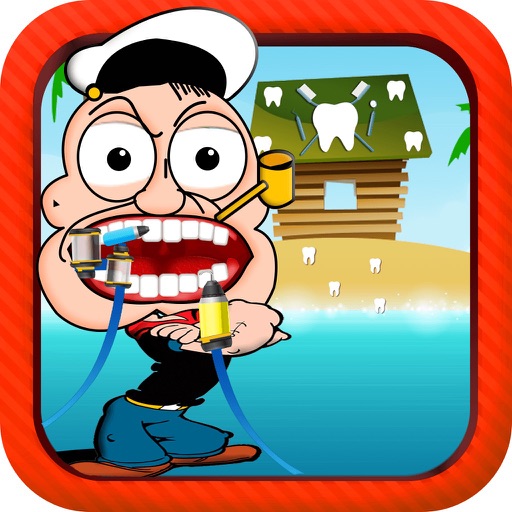 Dentist Game for Cartoon Popeye Edition iOS App