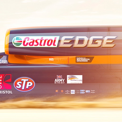 Inside Bloodhound SSC with Castrol EDGE icon