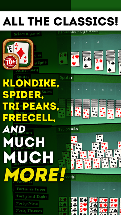 How to cancel & delete Solitaire 70+ Free Card Games in 1 Ultimate Classic Fun Pack : Spider, Klondike, FreeCell, Tri Peaks, Patience, and more for relaxing from iphone & ipad 2