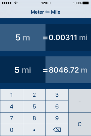 Meters to Miles | Meter to Mile | m to mi screenshot 2