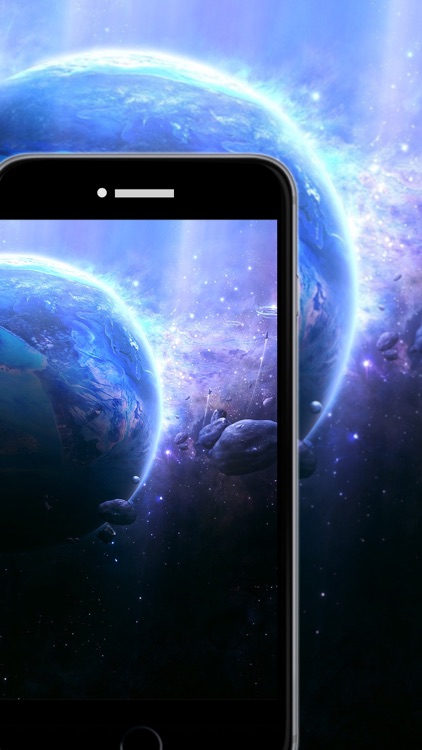 Galaxy Space Wallpapers & Backgrounds - Custom Home Screen Maker with HD Pictures of Astronomy & Planet