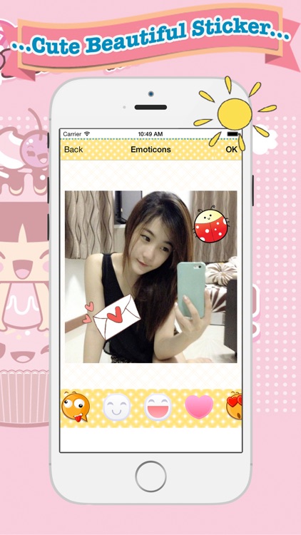 Cute Beautiful Sticker - photo editor, filters, effects, camera plus frames for your screenshot-4