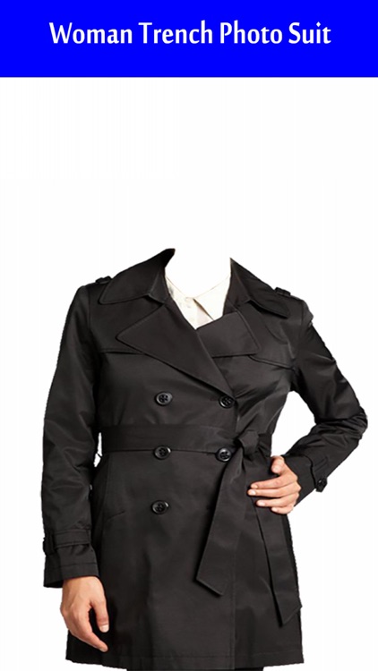 Women Trench Photo Suit