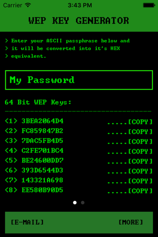 Wifi Password Generator Pro – Secure WEP Keys - náhled