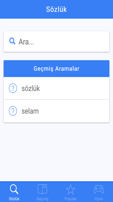 How to cancel & delete Portekizce - Türkçe Sözlük from iphone & ipad 1